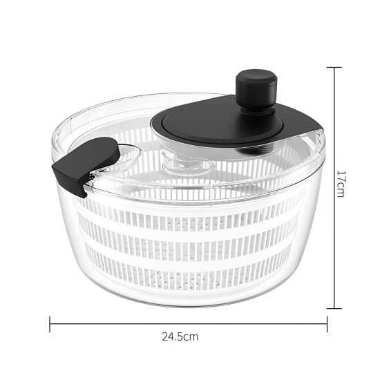 Salad Spinner Drain Bowl